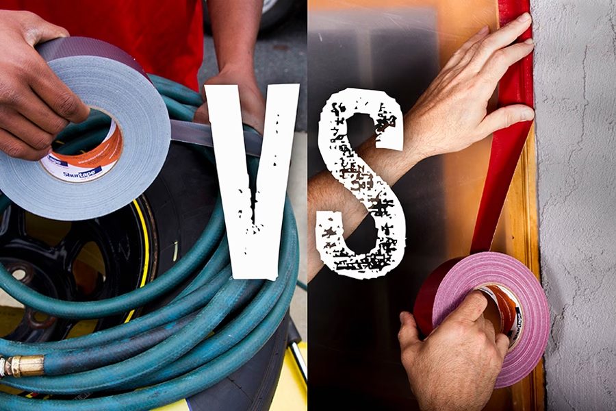 Duct tape vs stucco duct tape