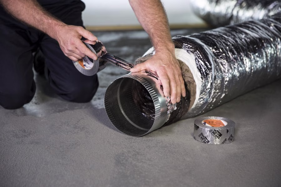 Using the right HVAC tape