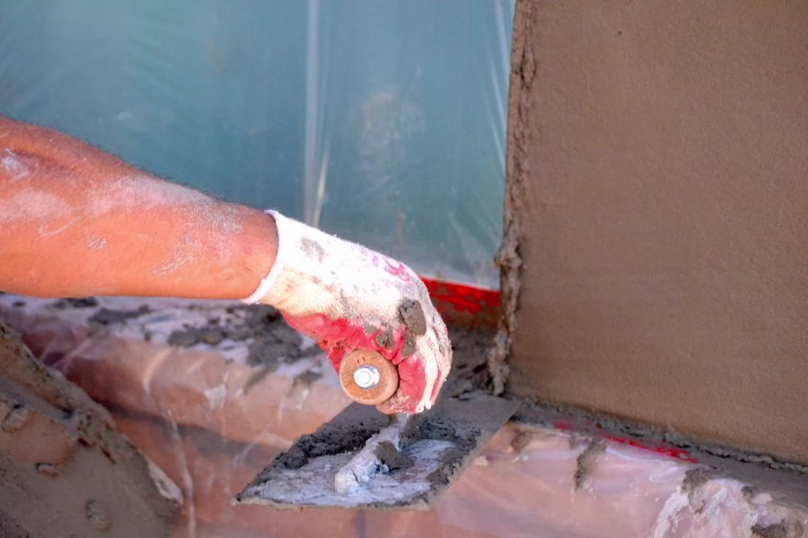 How are stucco tapes tested