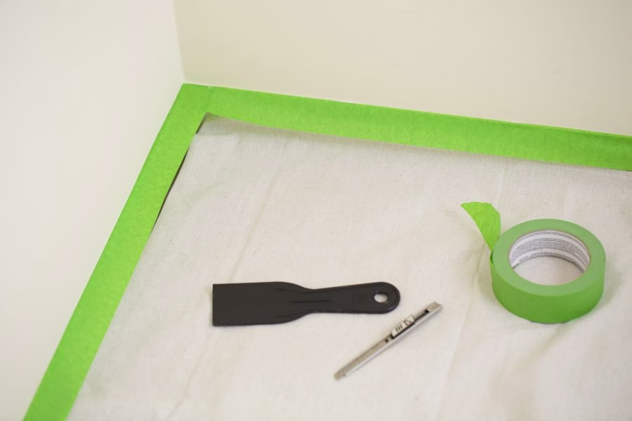 how to protect the floors when painting