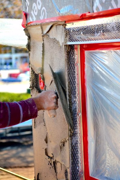UV Resistant Stucco Masking Tape