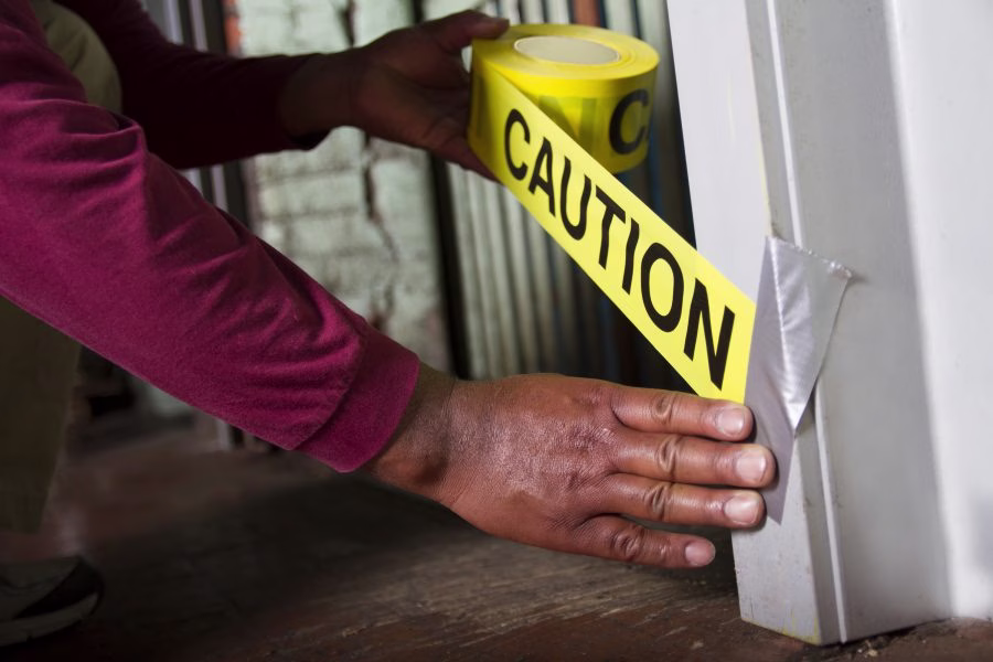 barricade tapes for abatement