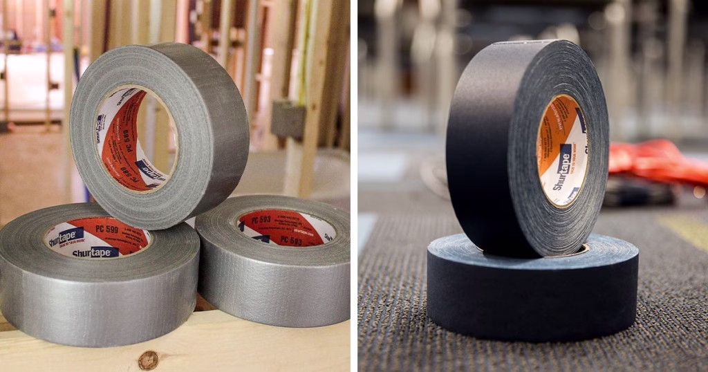 Difference between duct and gaffers tape