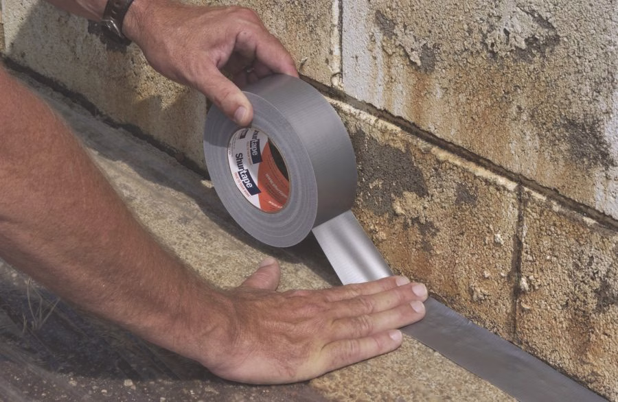 What is co-extruded duct tape