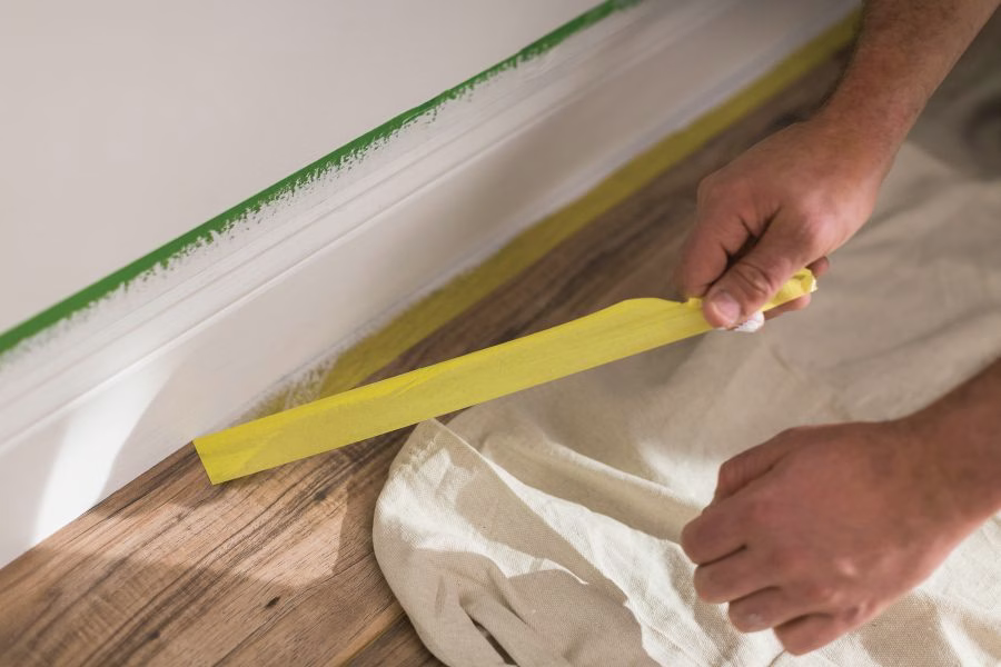 When should I use a delicate surface painter's tape