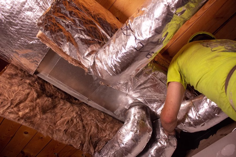 How does tape choice impact IAQ