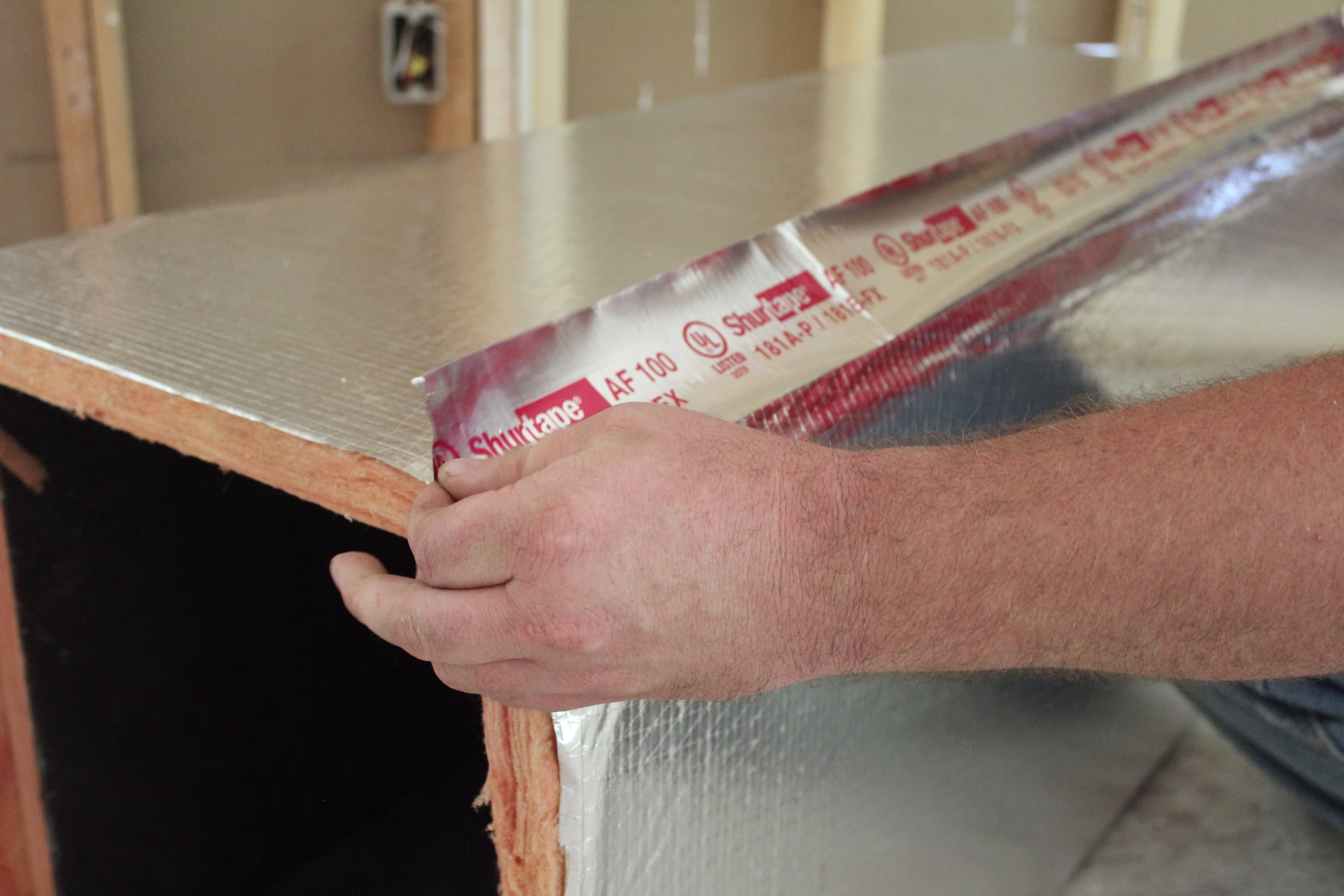 Applying Shurtape AF 100