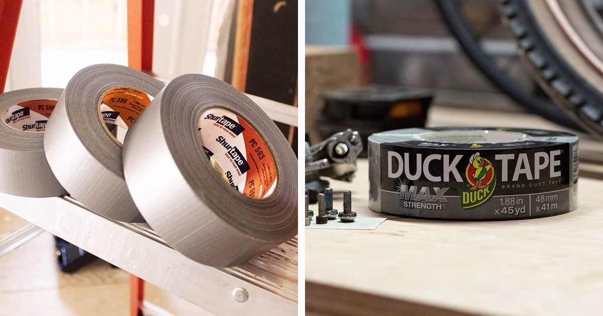 Duct tape vs Duck Tape