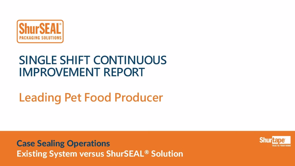 SSCI Sample Report for Pet Food Producer