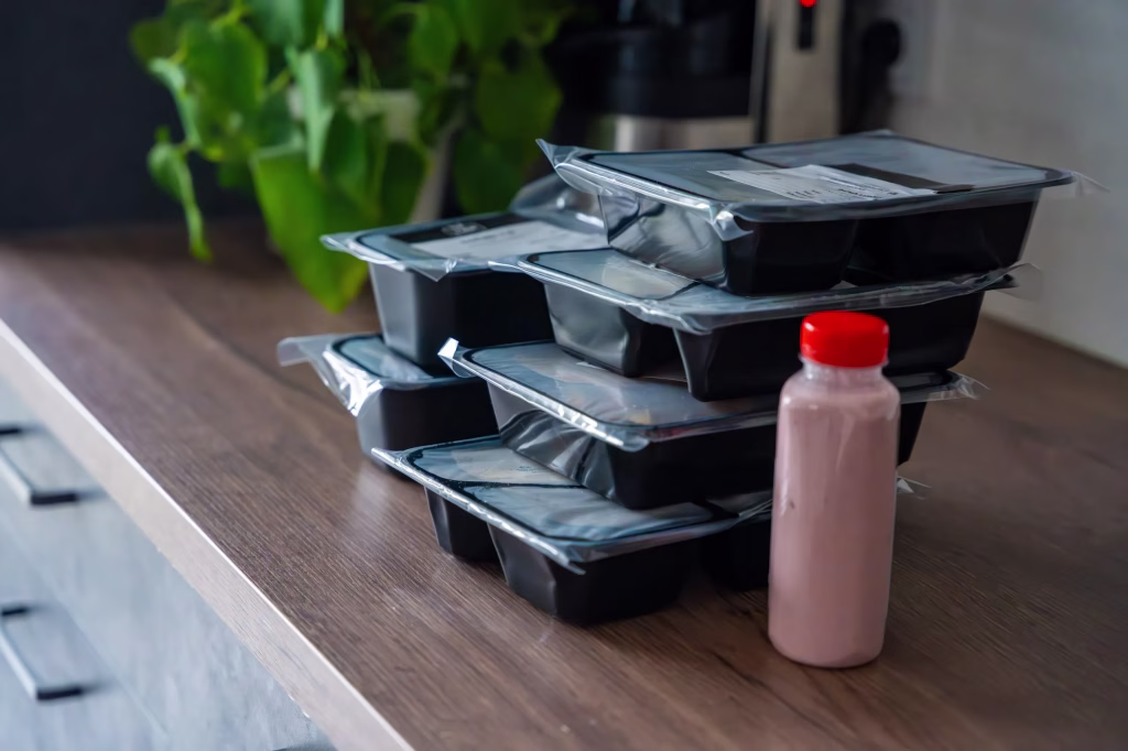 black food boxes