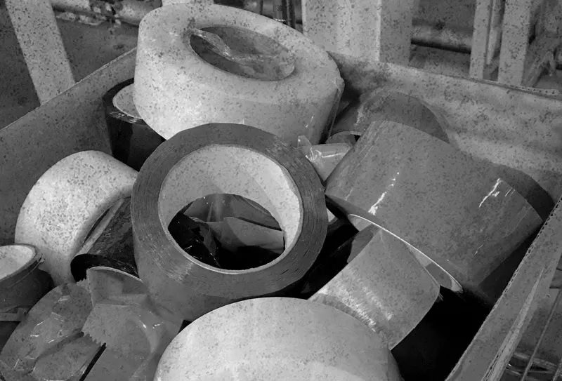stub rolls of packaging tape